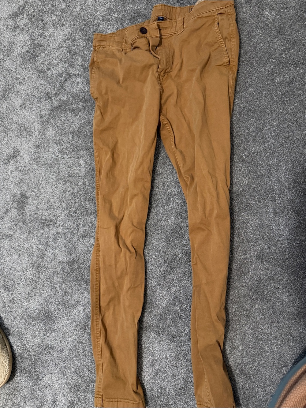 George Skinny Jeans in Camel